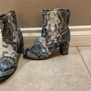Snake Skin bootie